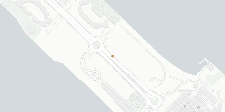 Karte der Kreuzfahrthäfen in Hongkong mit 1 Anlegern